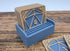 3D-Untersetzer im D20-Design "eckig"