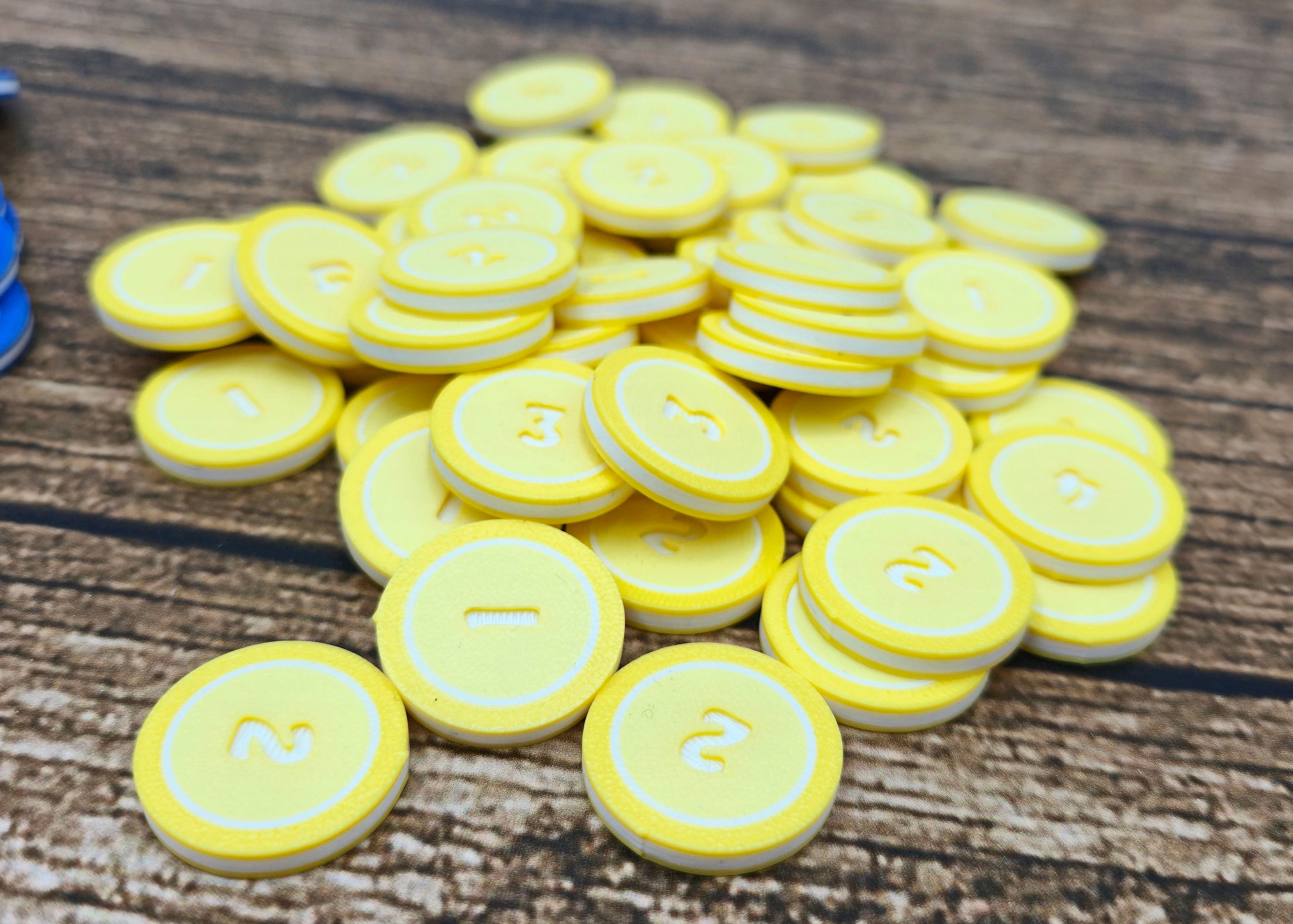 3D gedruckte Deluxe Token passend zu Life of the Amazonia