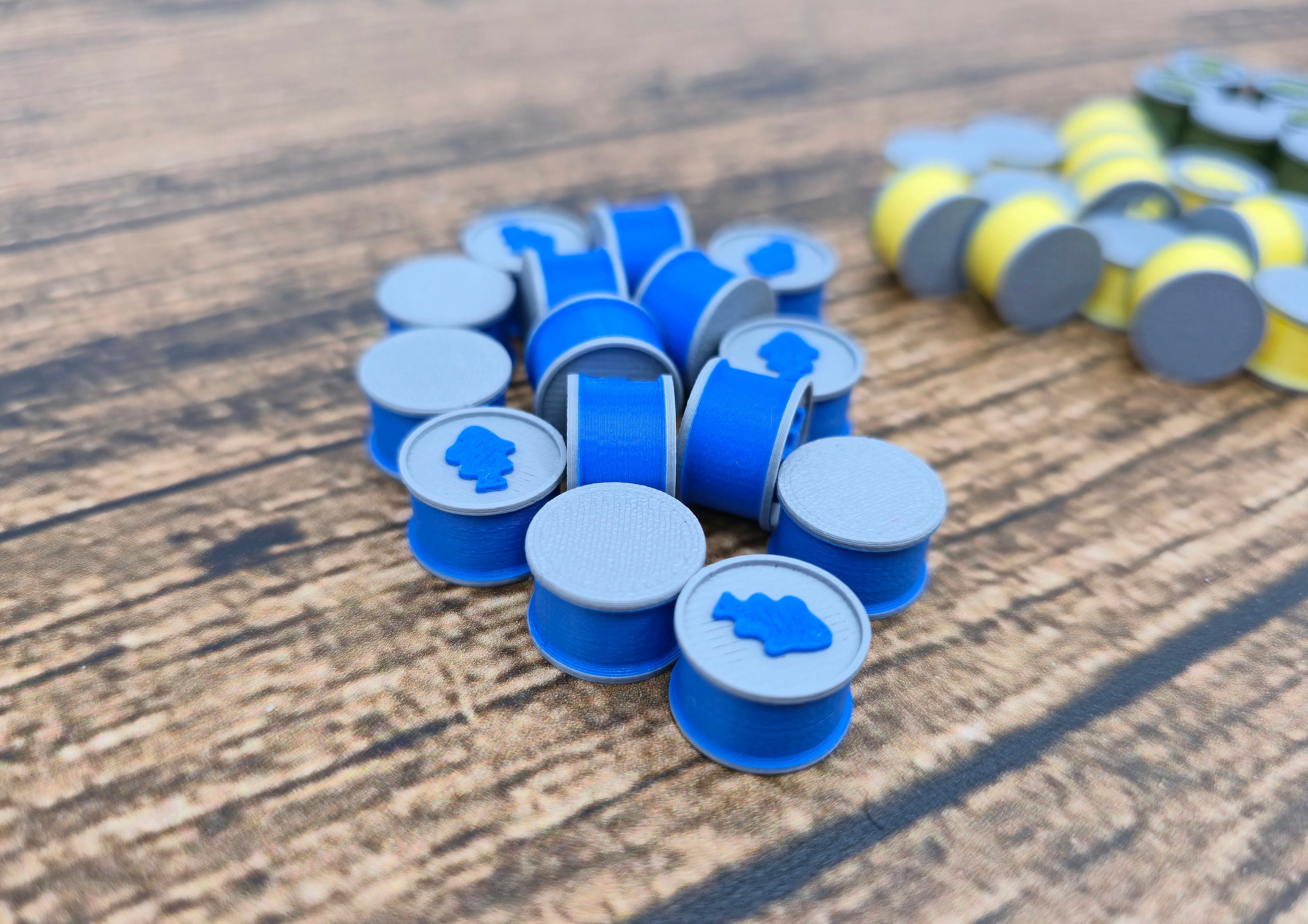 Aquaria Deluxe Token 3D Druck