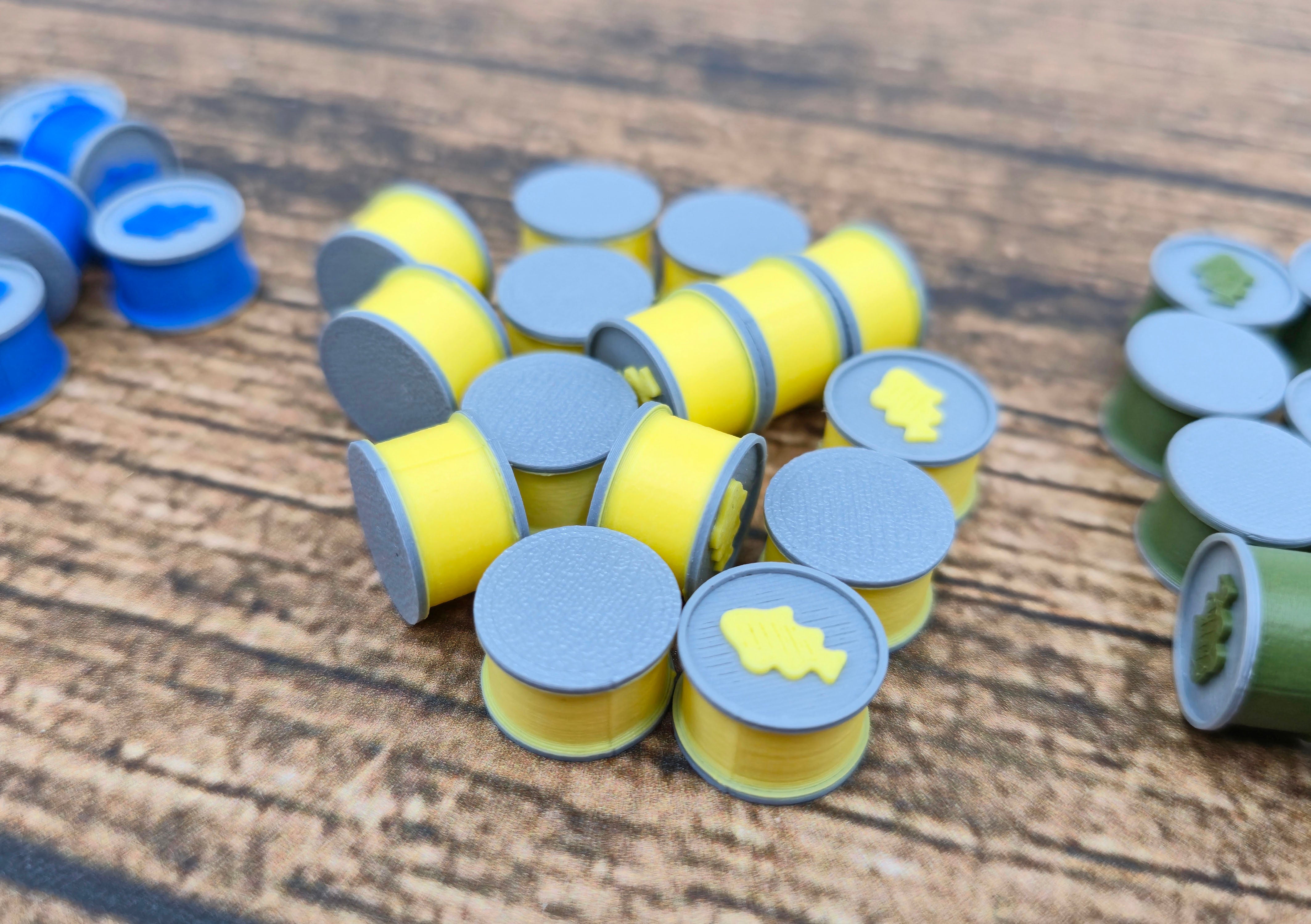 Aquaria Deluxe Token 3D Druck