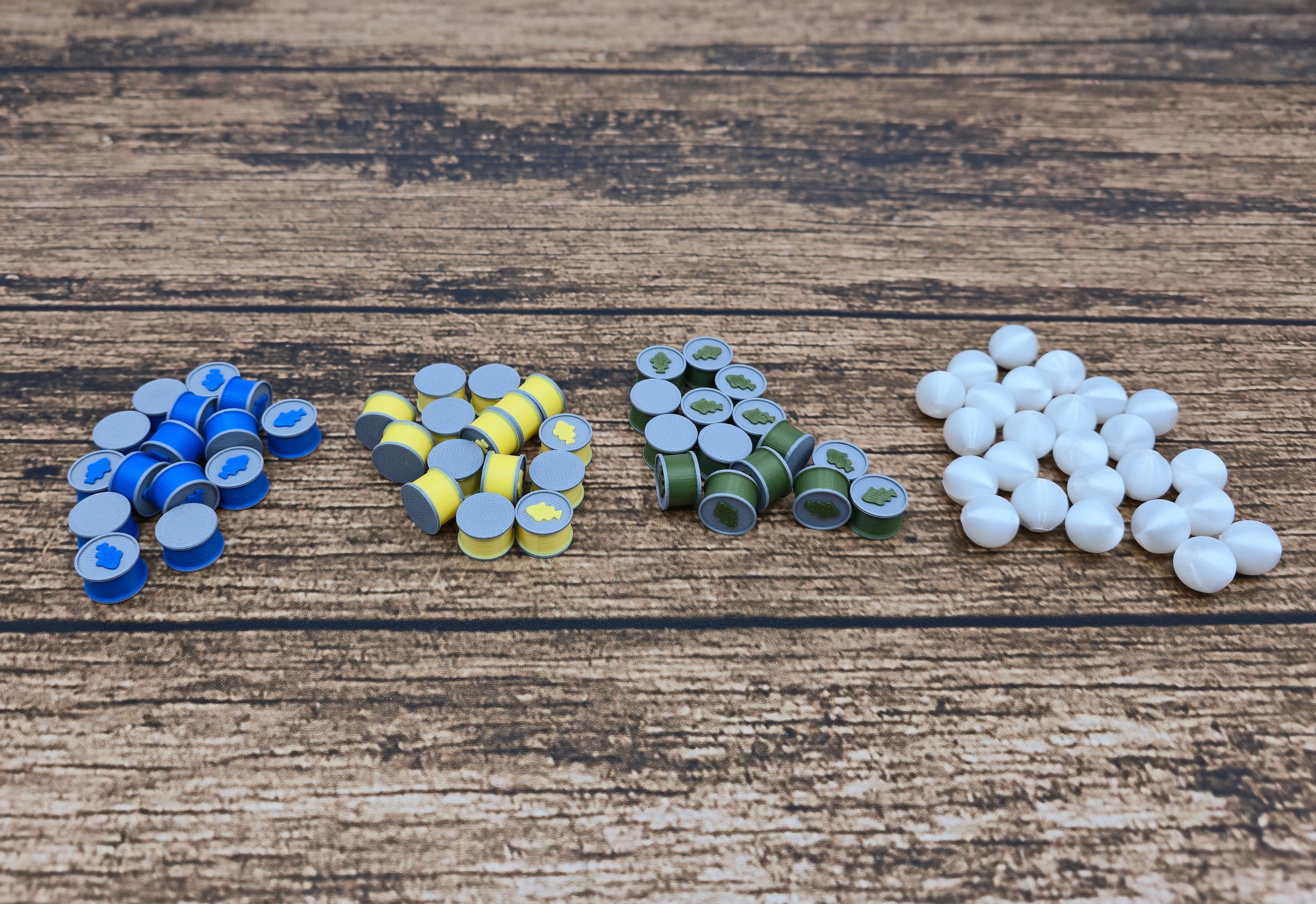 Aquaria Deluxe Token 3D Druck