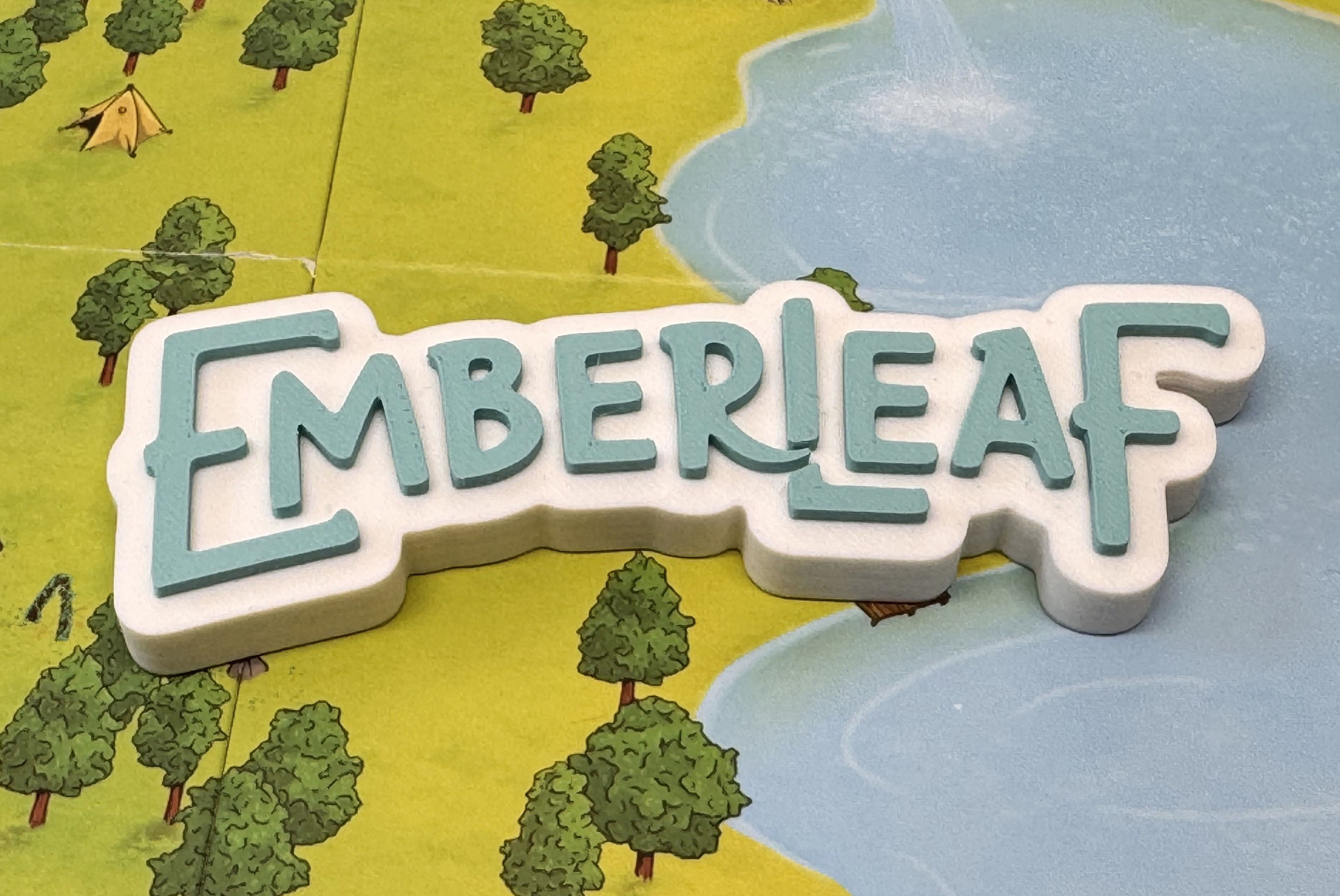Emberleaf Deluxe Token 3D Druck