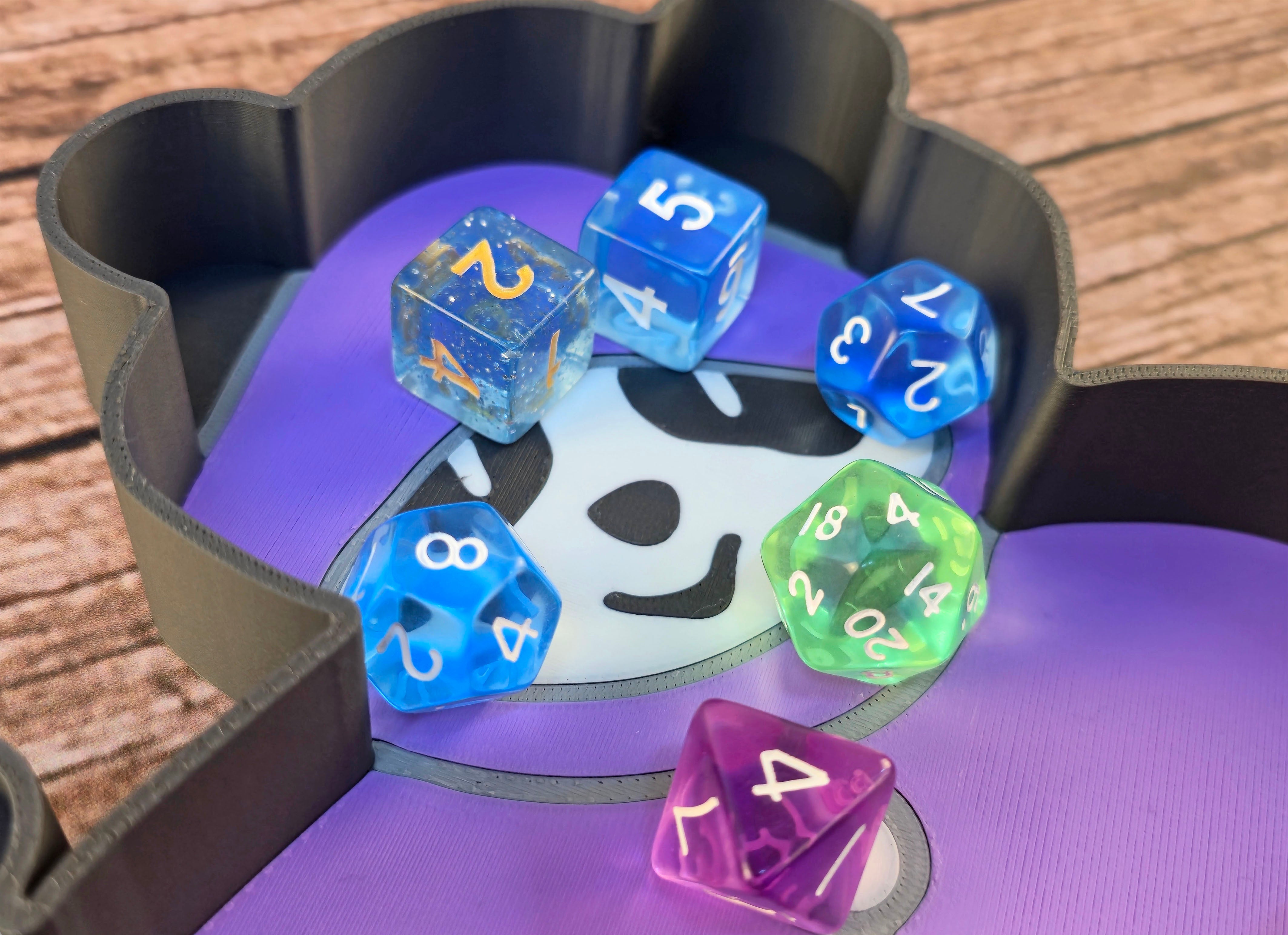 Würfelteller / Dice Tray für Panda Royale