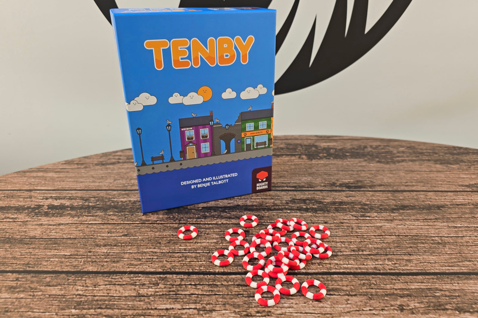 3D gedruckte Deluxe Token passend zu Tenby