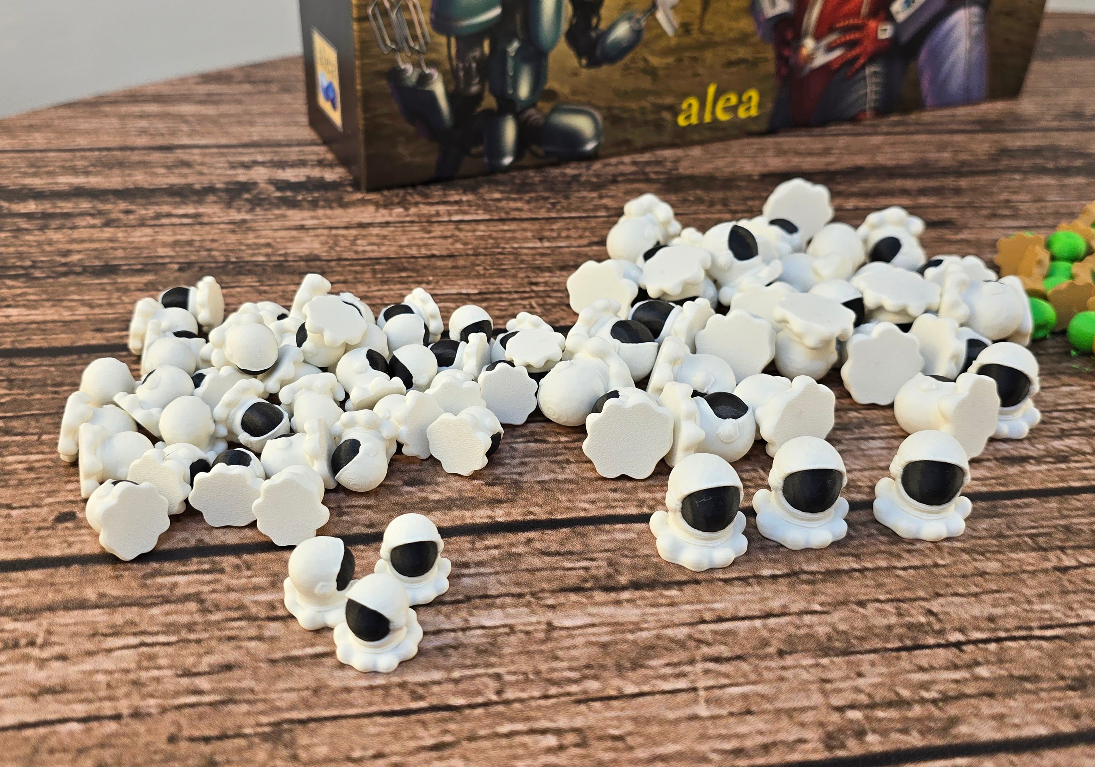 Moon Colony Bloodbath 3D gedruckte Token