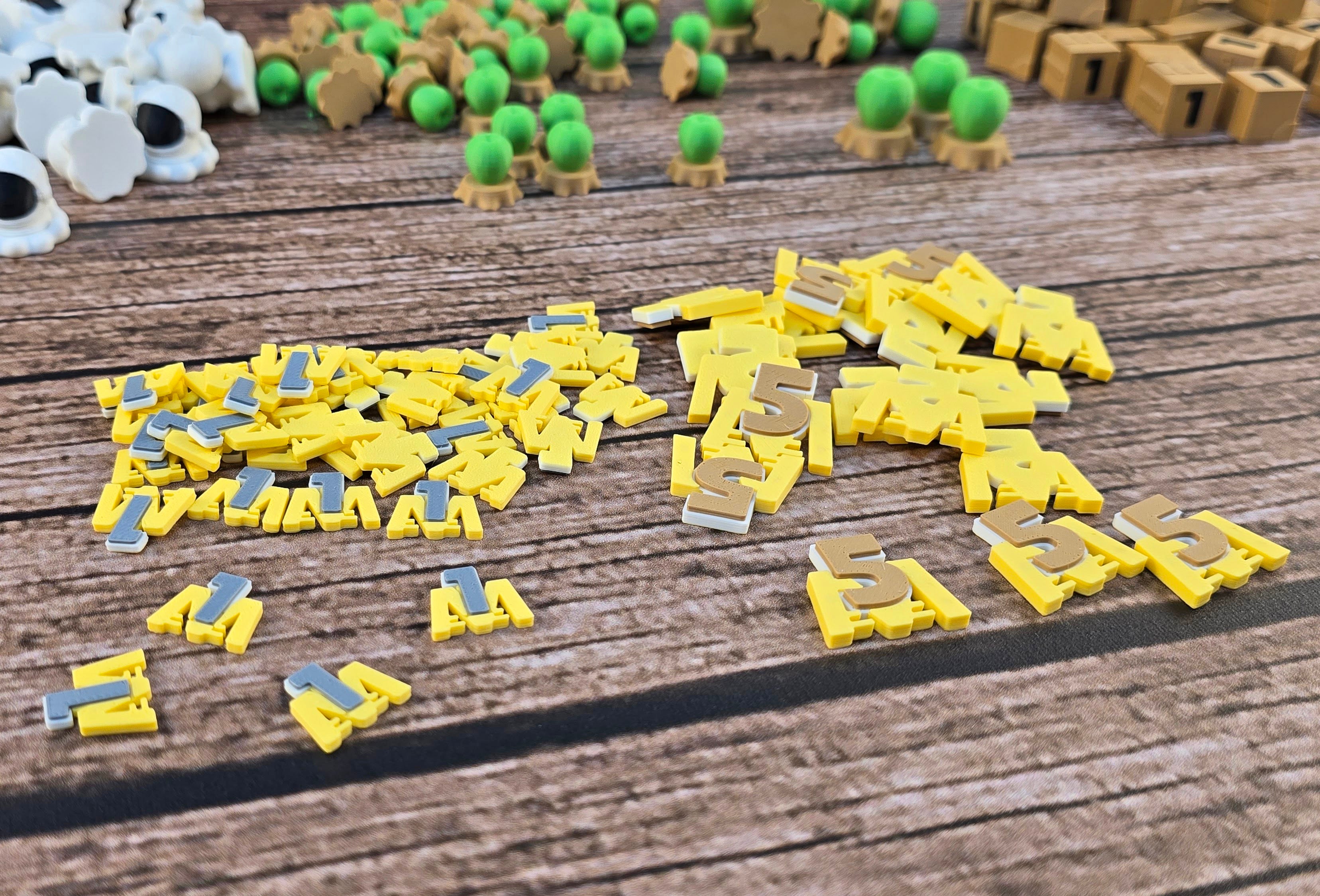 Moon Colony Bloodbath 3D gedruckte Token