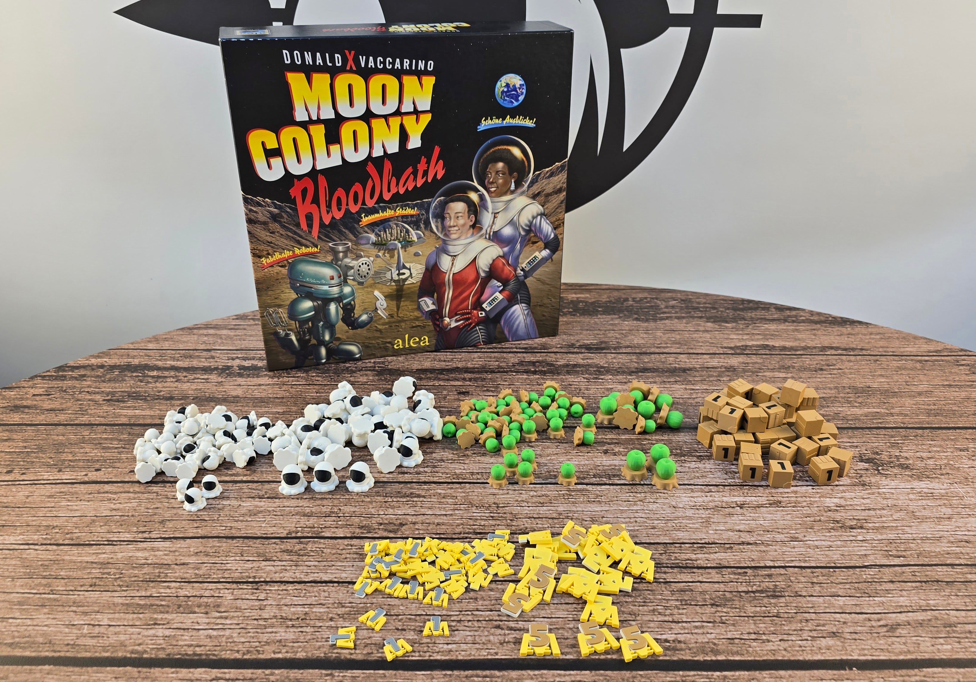 Moon Colony Bloodbath 3D gedruckte Token
