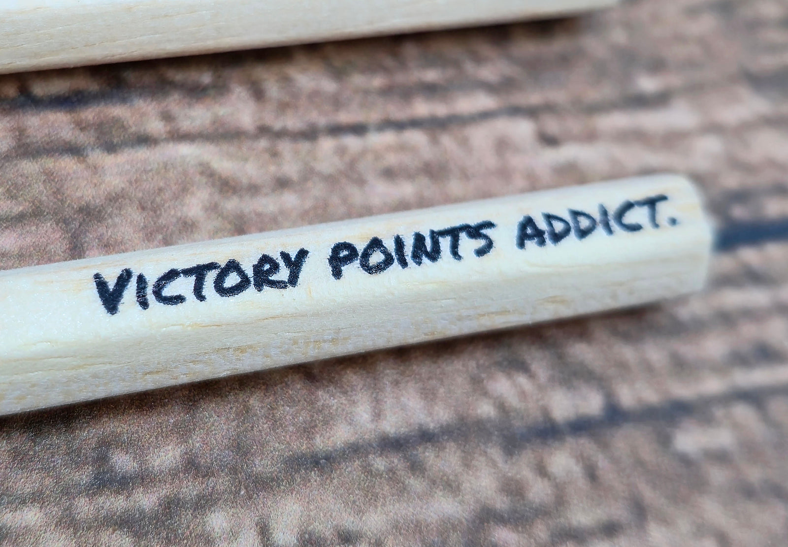 Bedruckte Bleistifte für Brettspiele & D&D