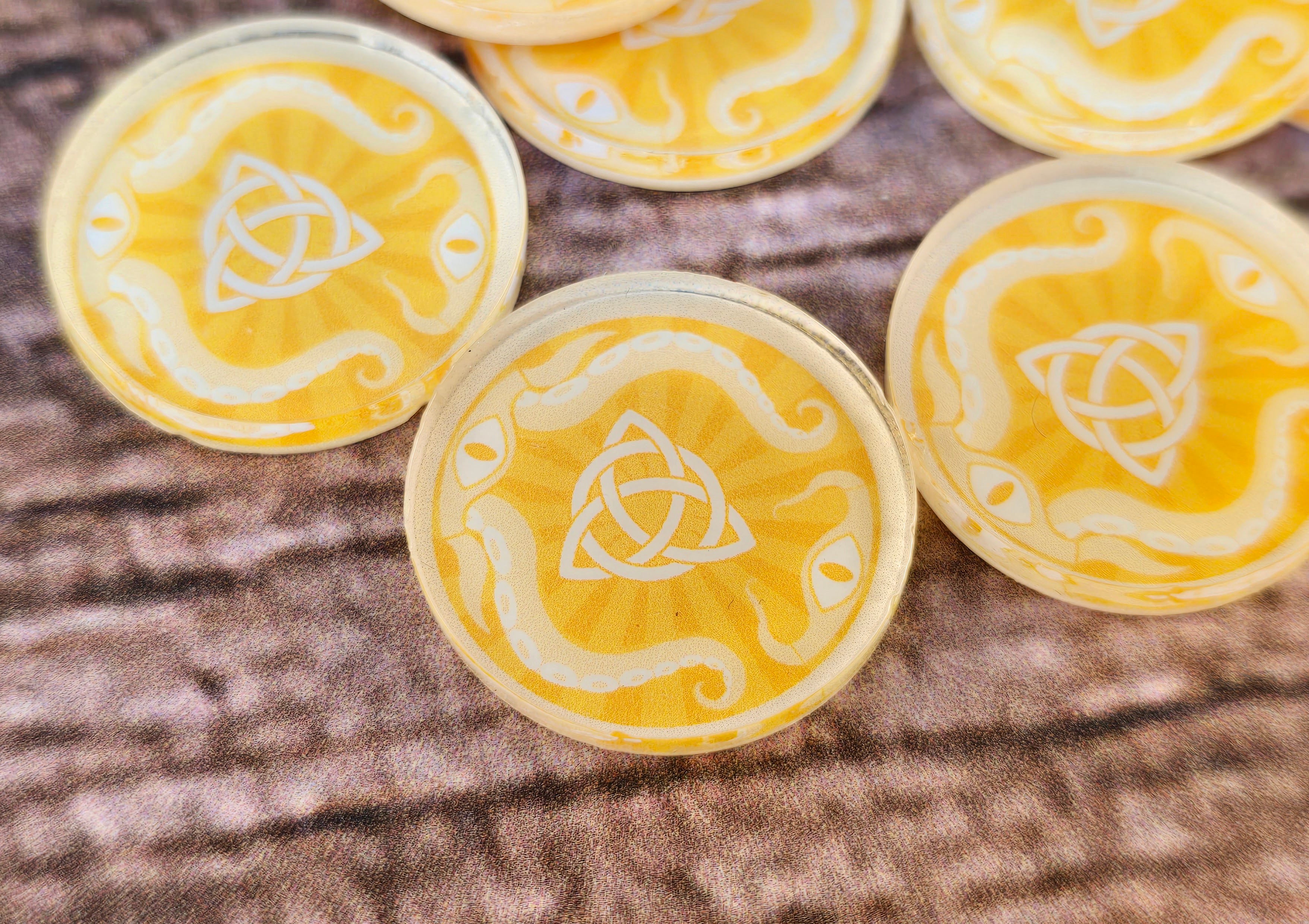 Arkham Horror Chaos Acryl Deluxe Token für Erweiterung
