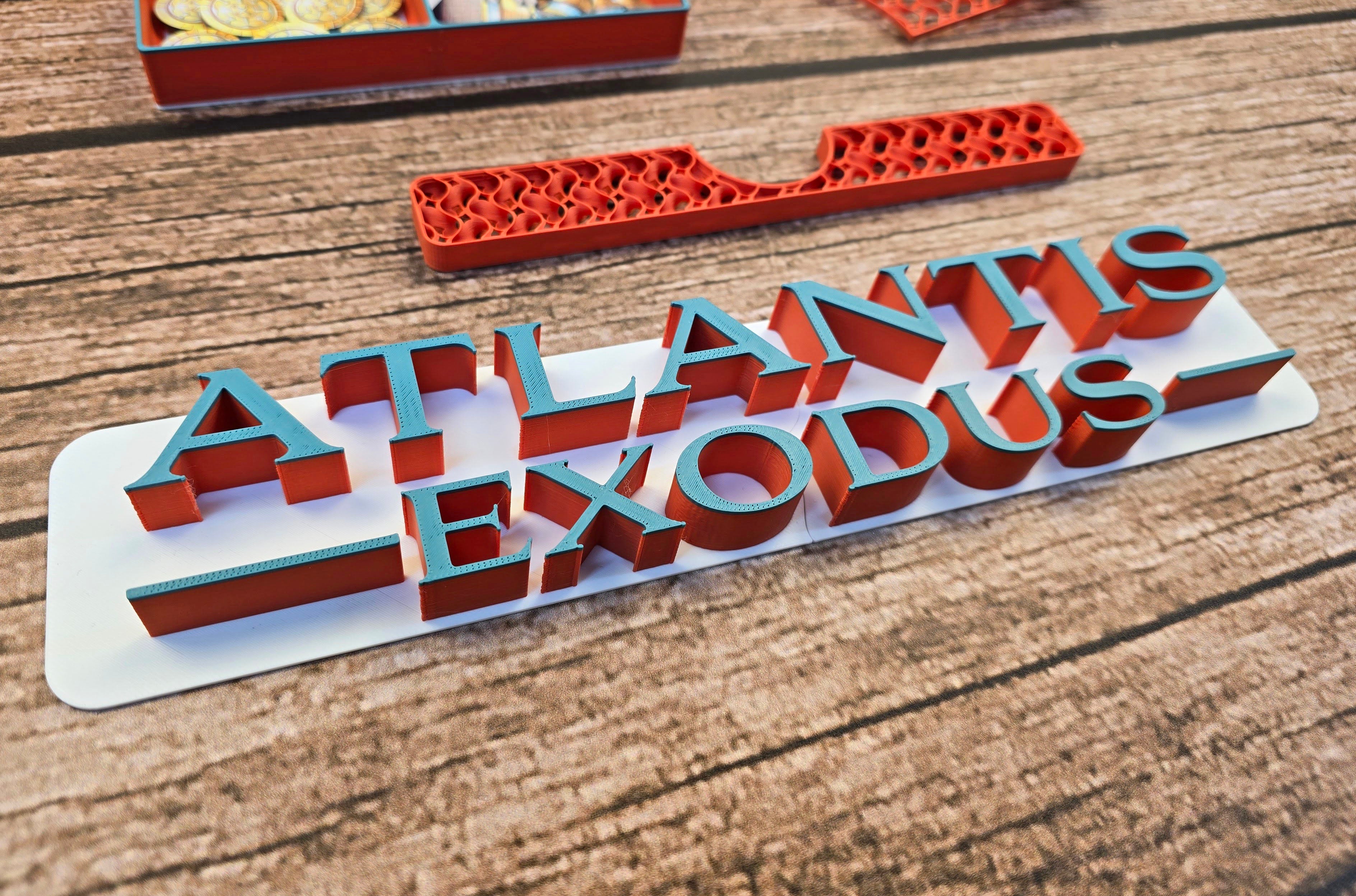 Atlantis Exodus Insert 3D Druck
