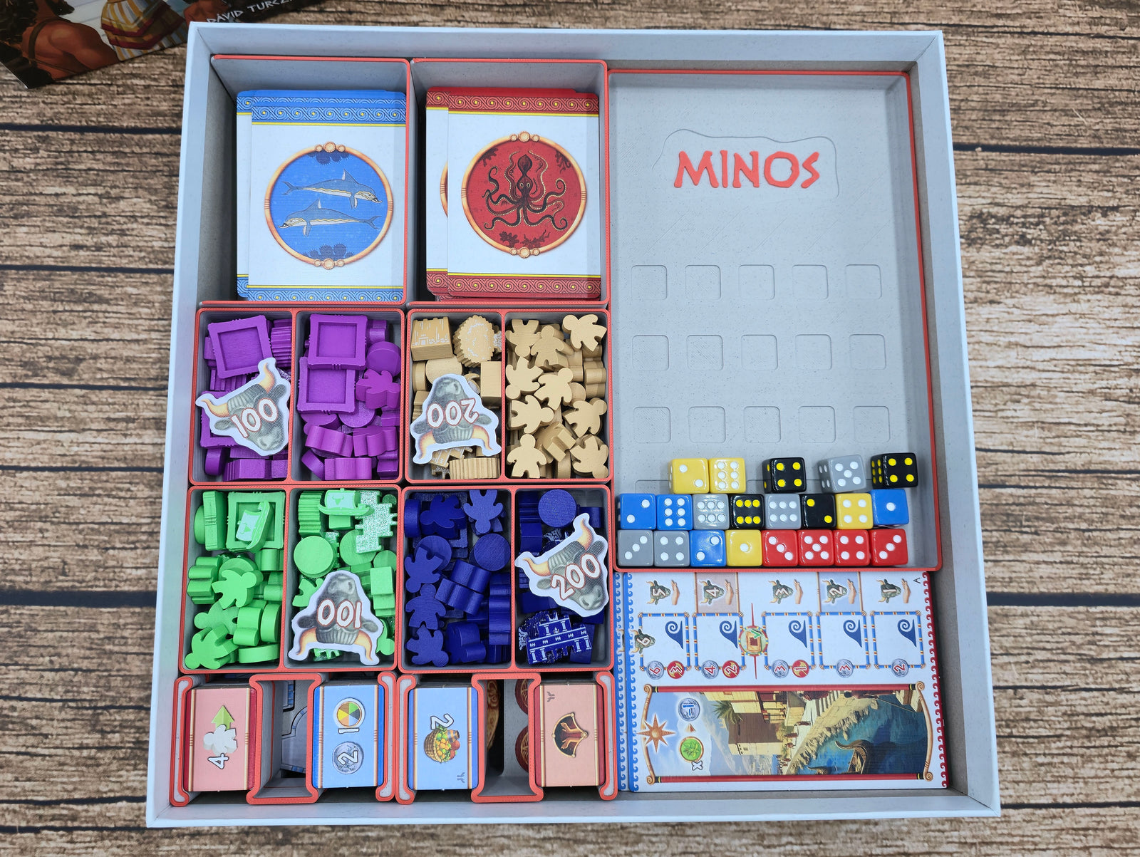 Insert für Minos + Erweiterung