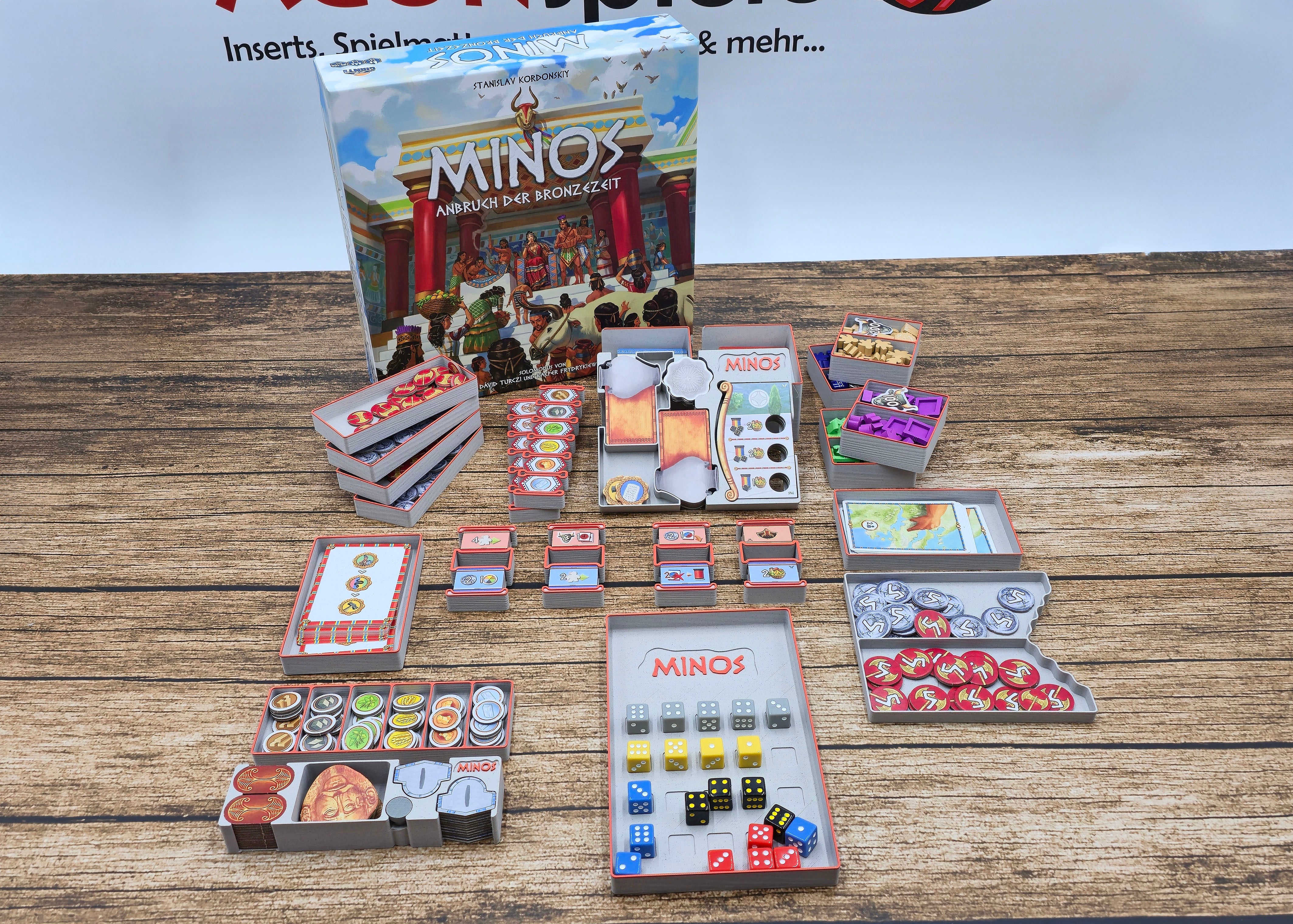 Insert für Minos + Erweiterung