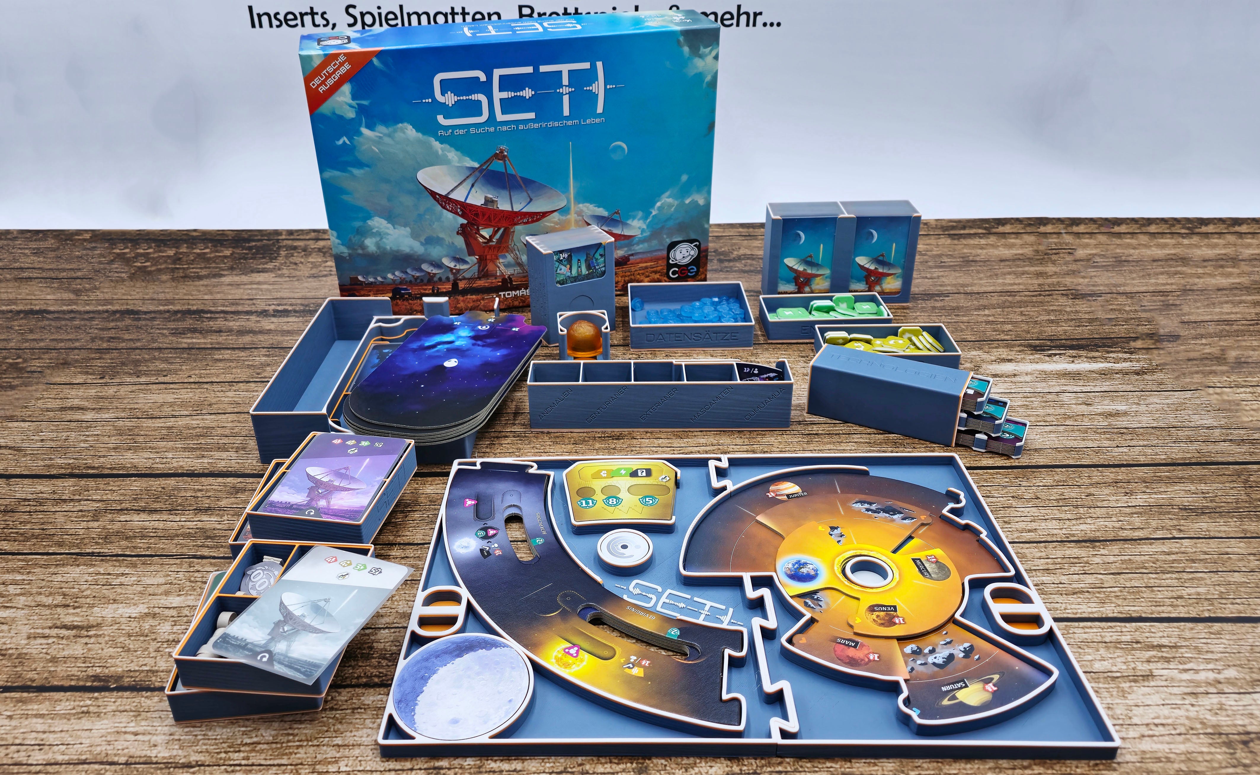 Insert für SETI – Agonspiele