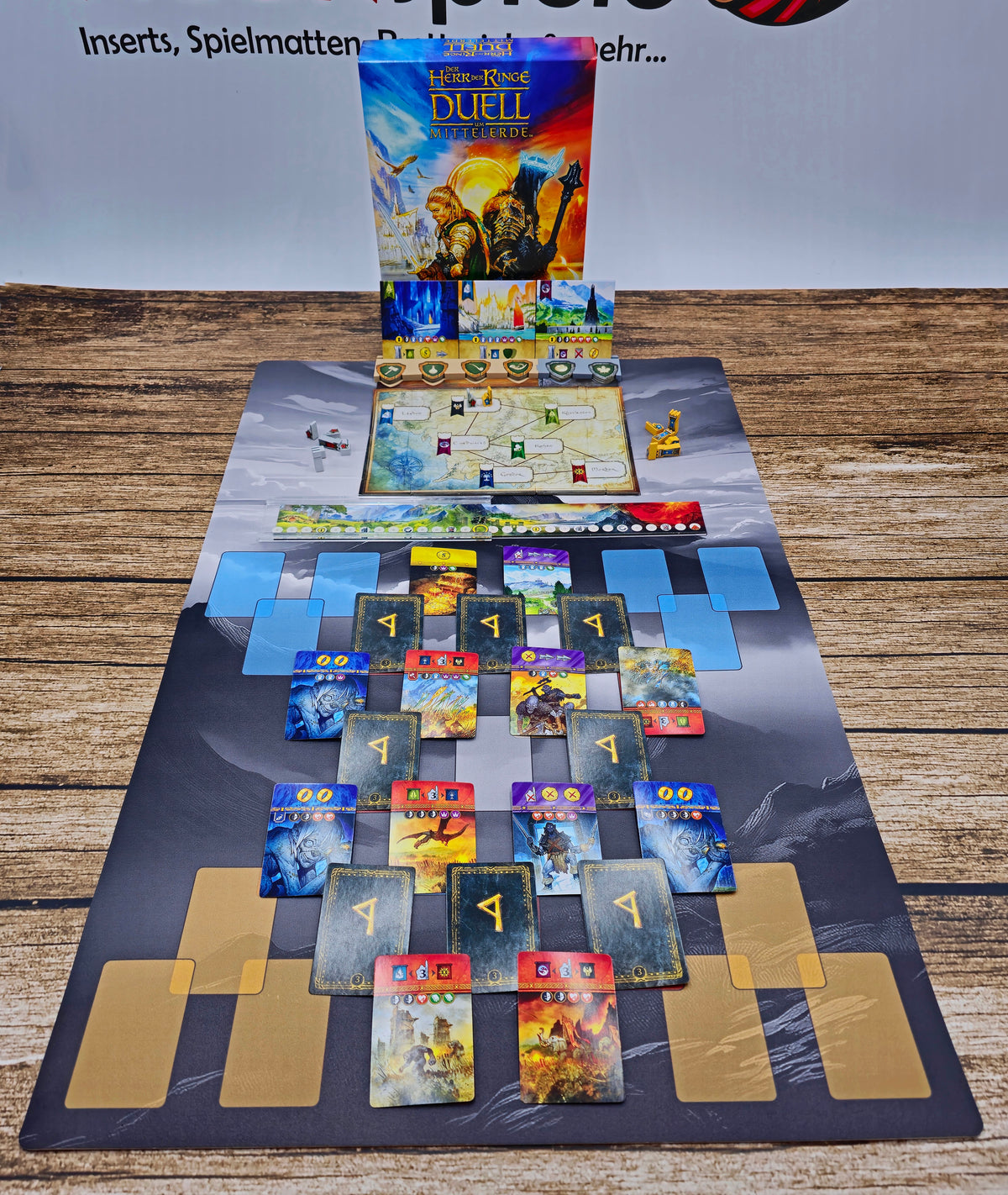 das duell um die geld spiel Spielmatte 48,2x76cm empfohlen für Duell um Mittelerde – Agonspiele